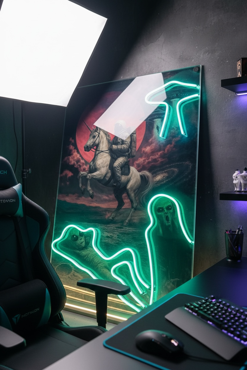 Uzaylı Astronot Unicorn Detay 2